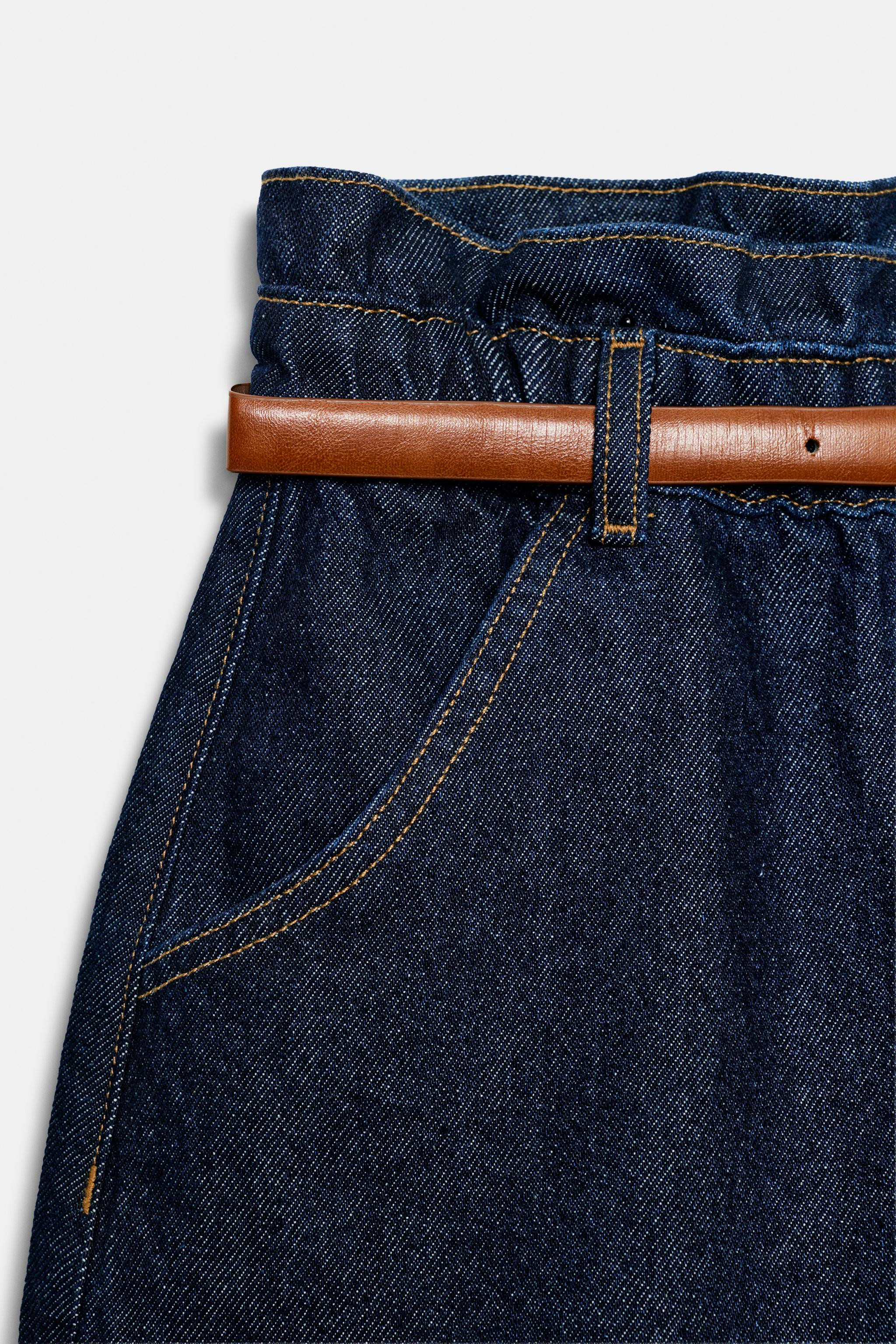 BELTED BAGGY BERMUDA SHORTS | Zara FR