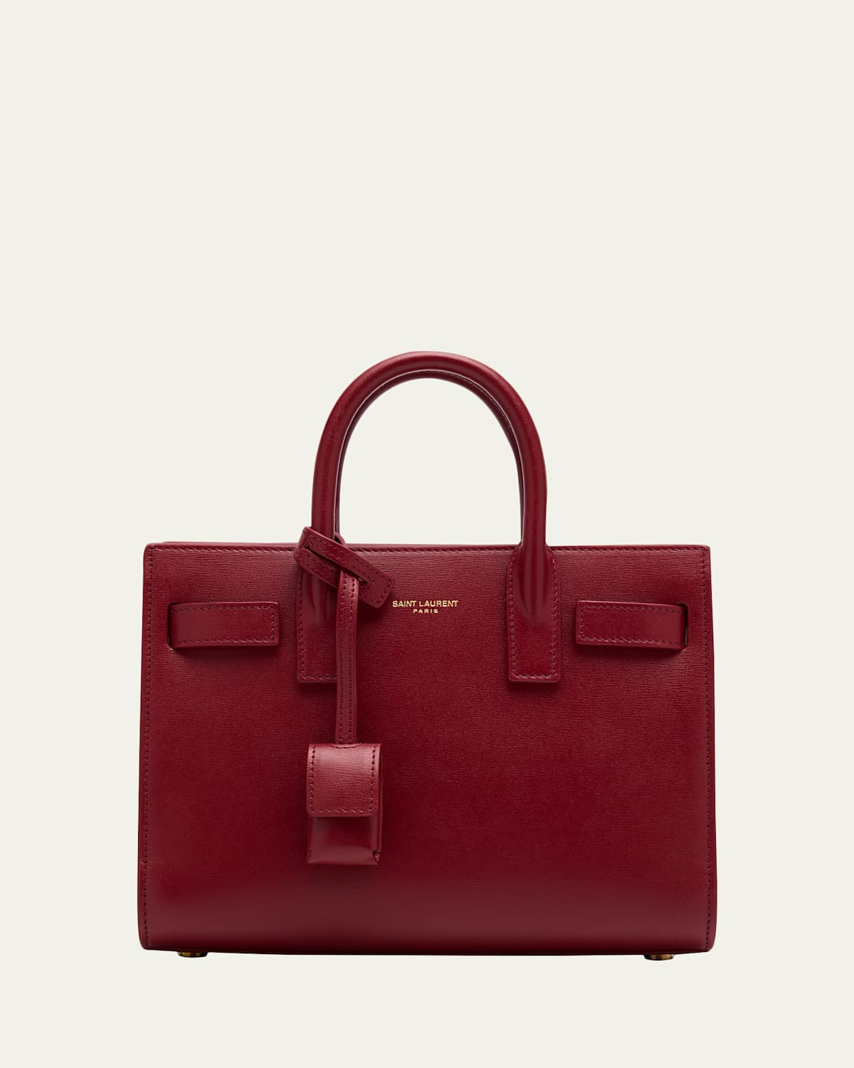 Sac De Jour Nano Top-Handle Bag in Smooth Leather | Bergdorf Goodman