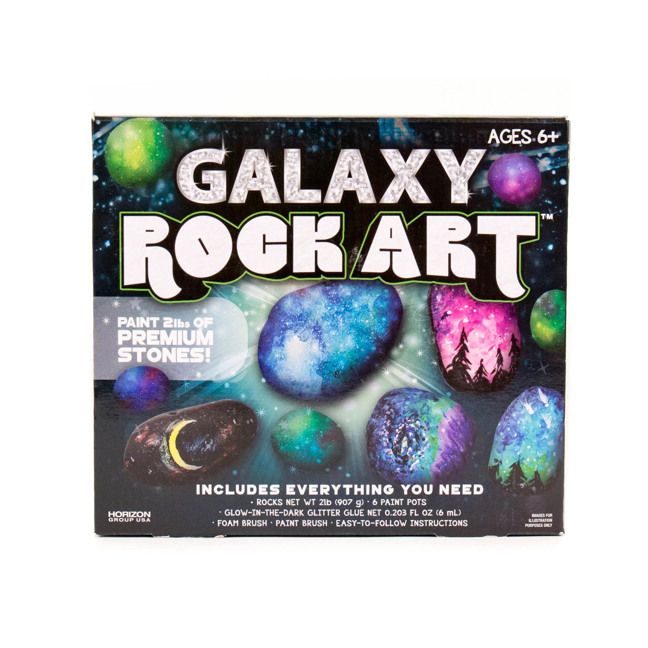 Galaxy Rock Art Painting Kit for Kids - Walmart.com | Walmart (US)