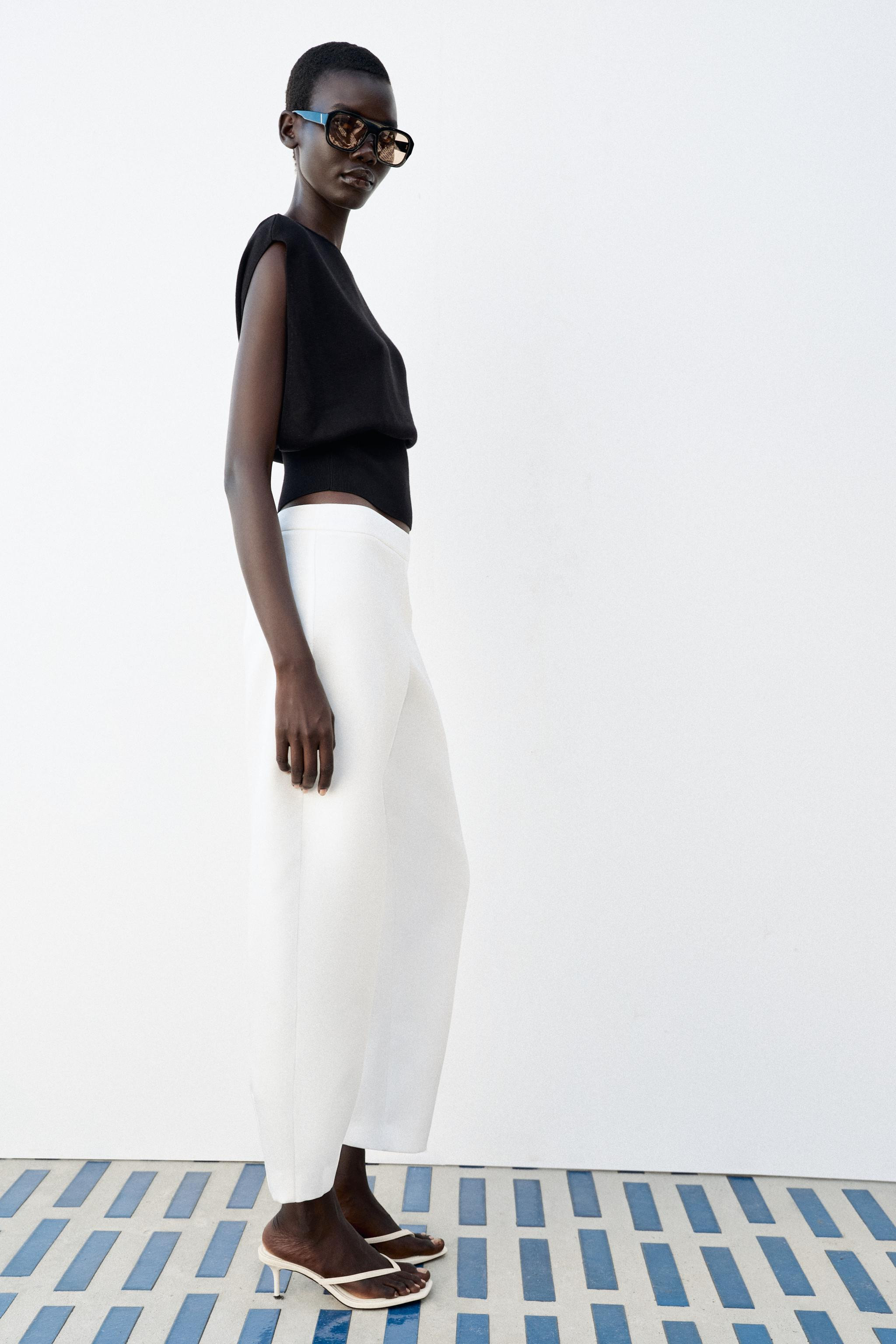 FITTED WAIST KNIT TOP | Zara US