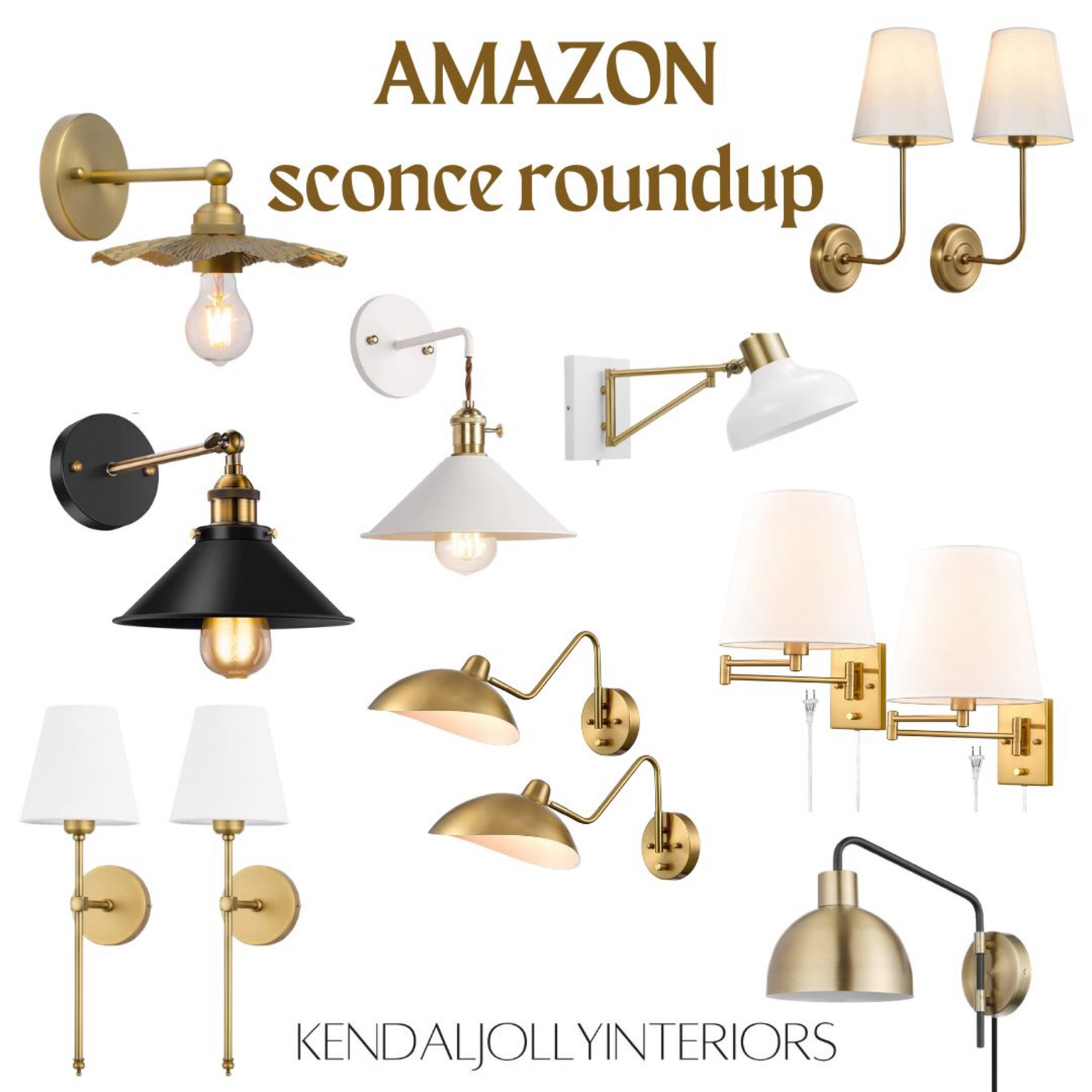 Interior Design picked - roundup of  Amazon Lighting! Great affordable finds for living rooms, above bedside tables, nurseries, entryways or laundry rooms. 

#LTKGiftGuide #LTKFind #LTKhome