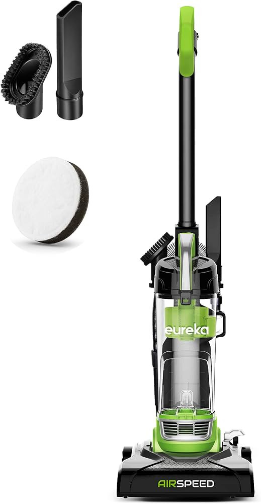Eureka Airspeed Ultra-Lightweight Compact Bagless Upright Vacuum Cleaner, NEU10AE4, Red | Amazon (US)