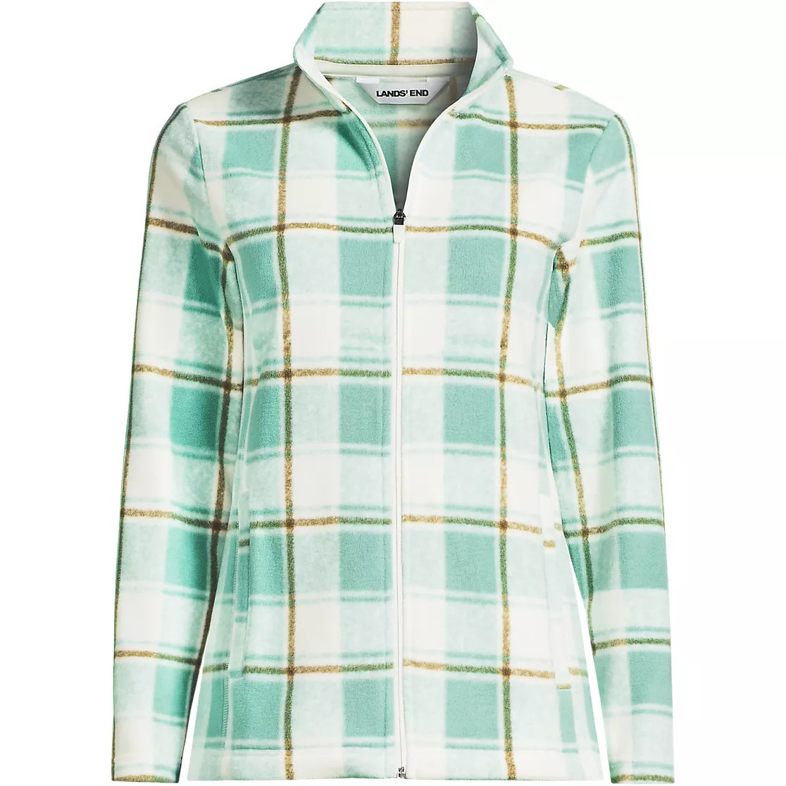 Women's Tall Anyweather Fleece Full Zip Print Jacket | Lands' End (US)