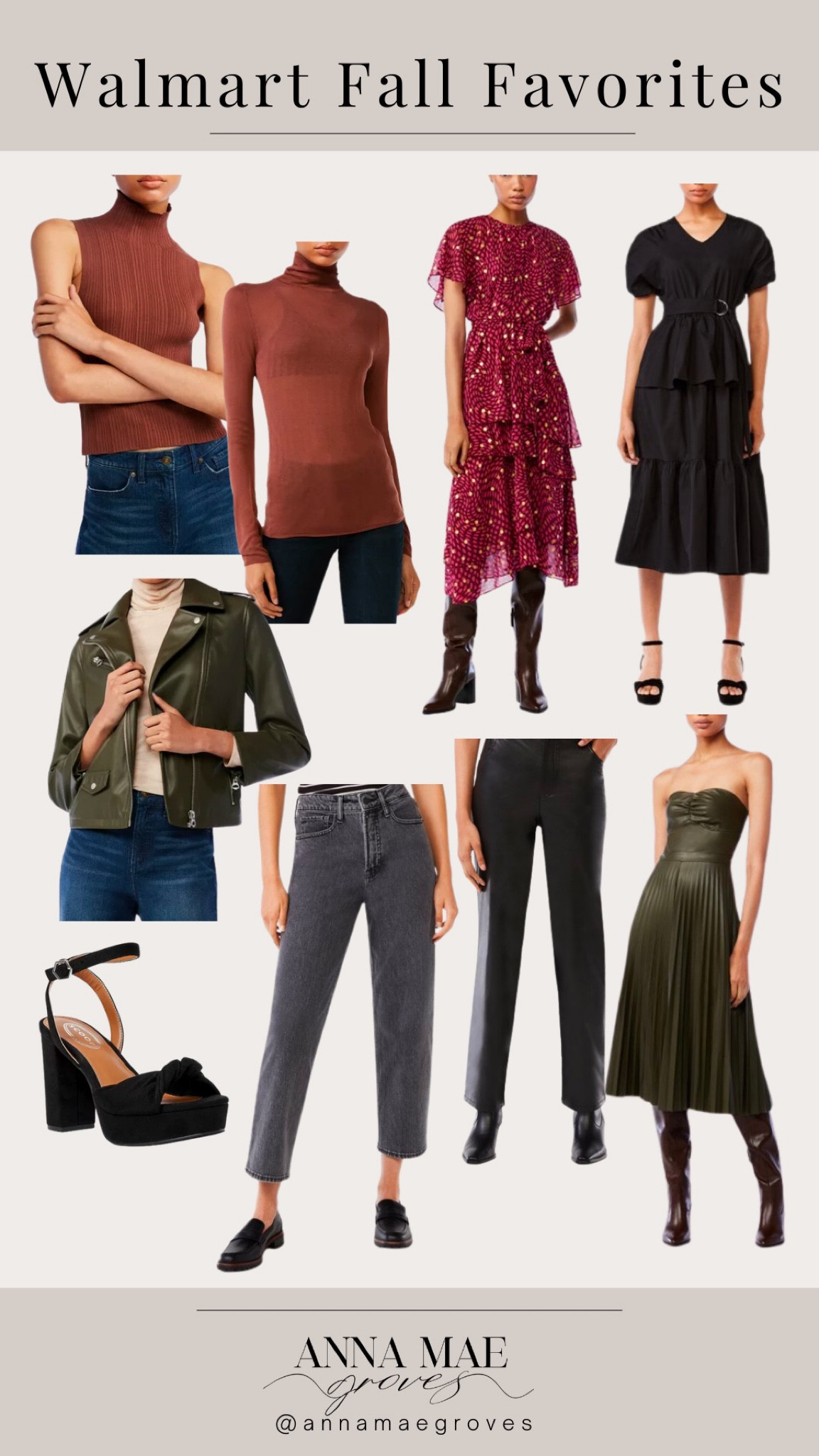 Y’all It’s still fake fall here in Ohio but here’s how to wear platforms this season! You’ll be seeing them everywhere. These are just a few looks I put together - Everything’s from @walmart and their latest fall drop! Head to stories and LTK or more:) 
#Walmart #WalmartFashion #WalmartPartner @walmartfashion 

#LTKunder50 #LTKunder100 #LTKSeasonal