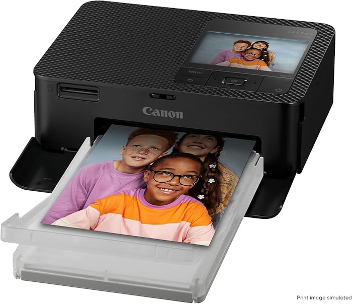 Canon Selphy CP1500 Wireless Compact Photo Printer (Black) | Amazon (US)