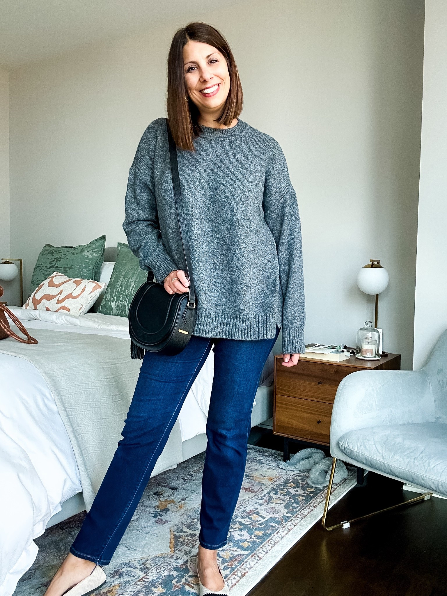 Loft, grey sweater, fall look, equestrian look

#LTKGiftGuide #LTKHoliday #LTKCyberWeek