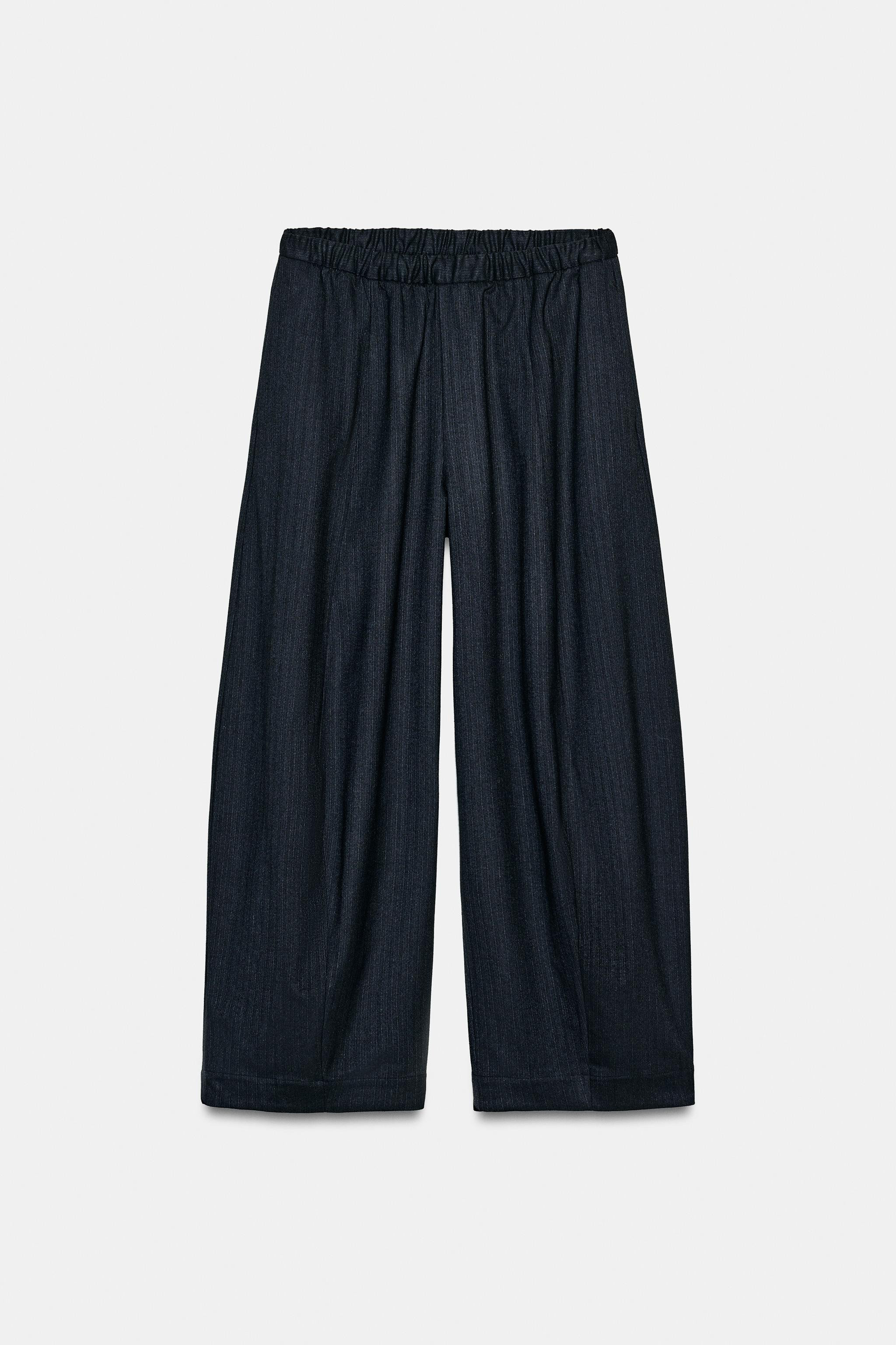 ZW COLLECTION WIDE LEG PANTS | Zara US