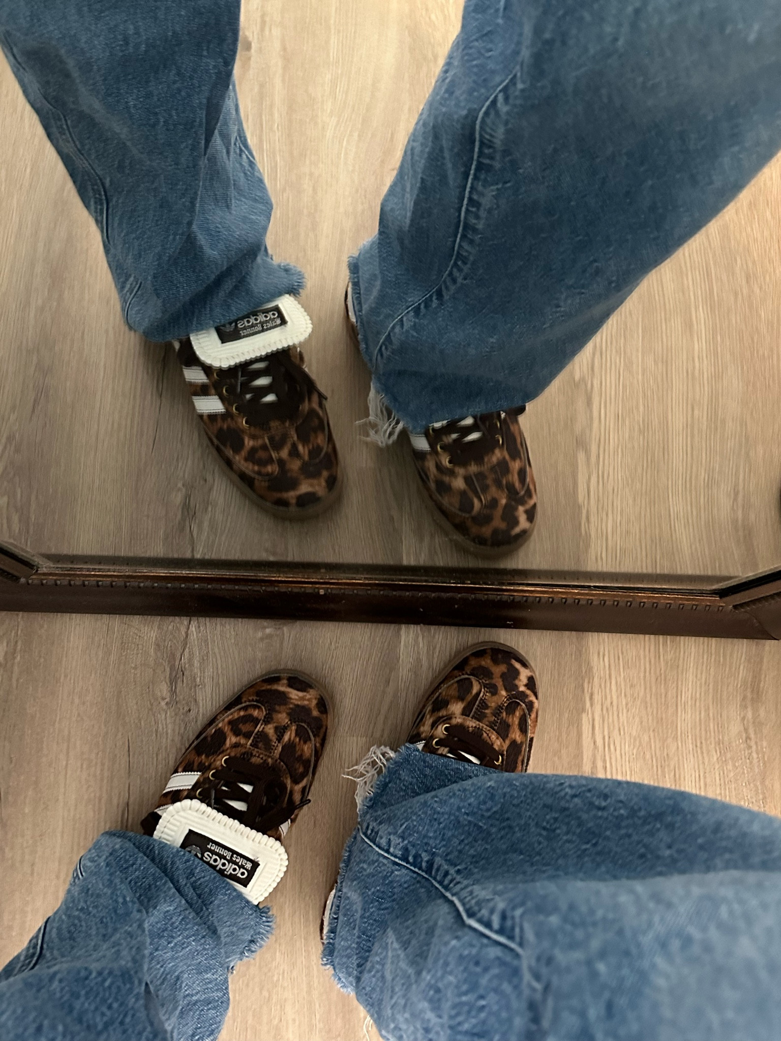 CHEETAH WALES BONNER SAMBAS!🐆🐆🐆 thoroughly obsessed AND only $30. Runnnn don’t walk

#LTKfindsunder50 #LTKshoecrush #LTKeurope