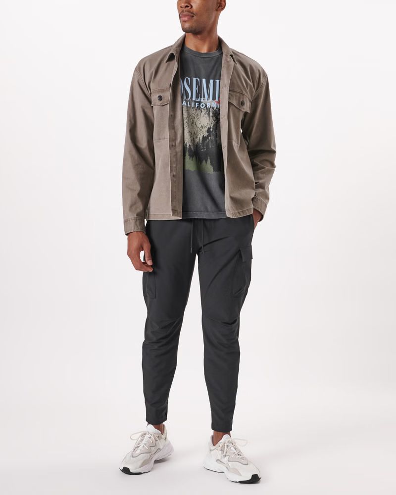 Oversized Yosemite Park Graphic Tee | Abercrombie & Fitch (US)