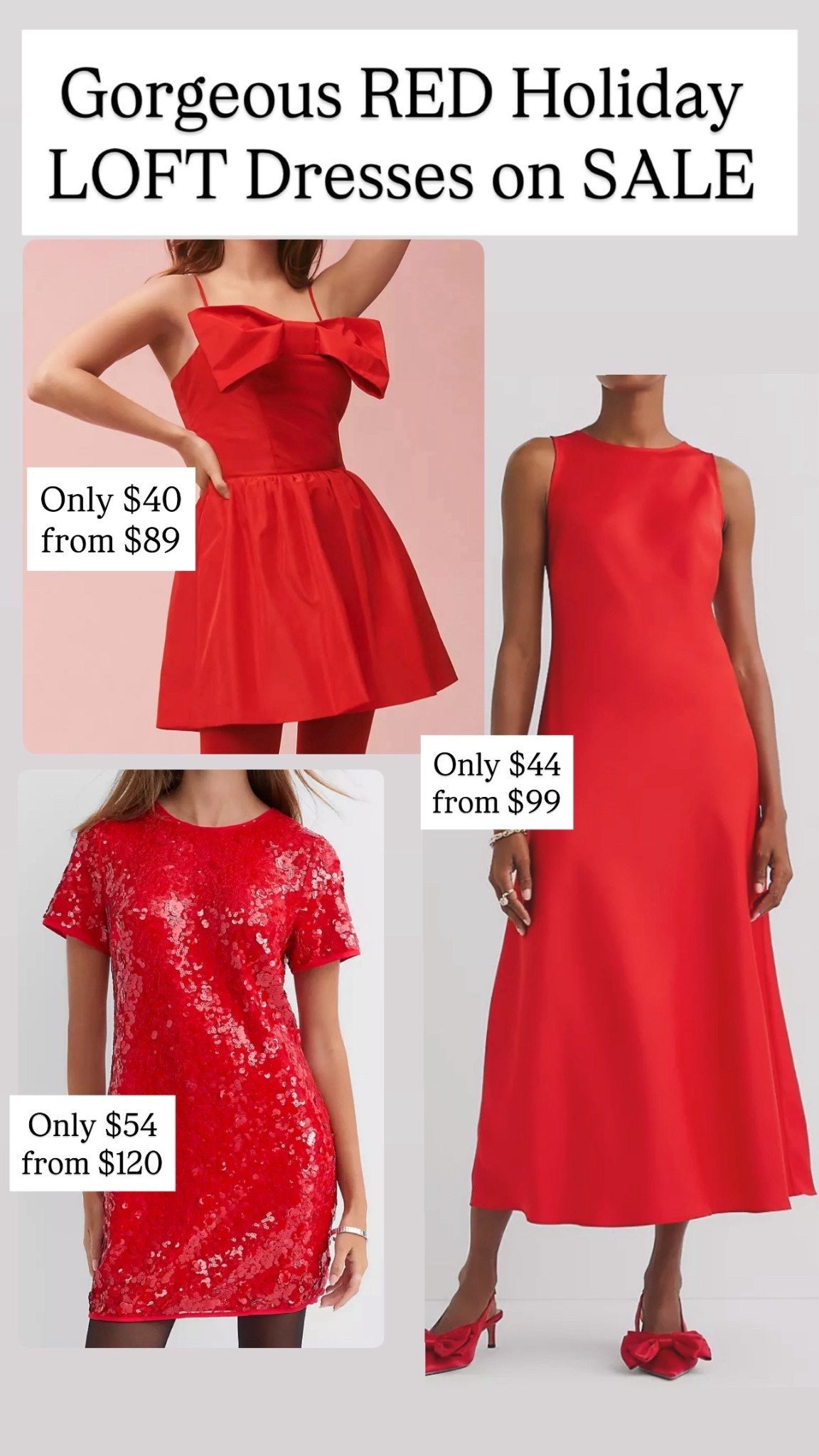 Red dress sale for the holidays ❤️

#LTKSaleAlert #LTKHoliday