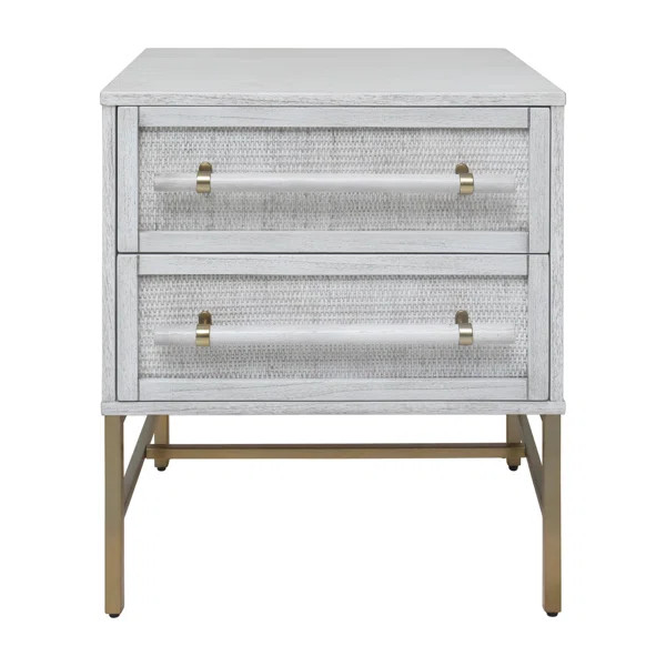 Sophia 25'' Tall 2 - Drawer Nightstand | Wayfair North America