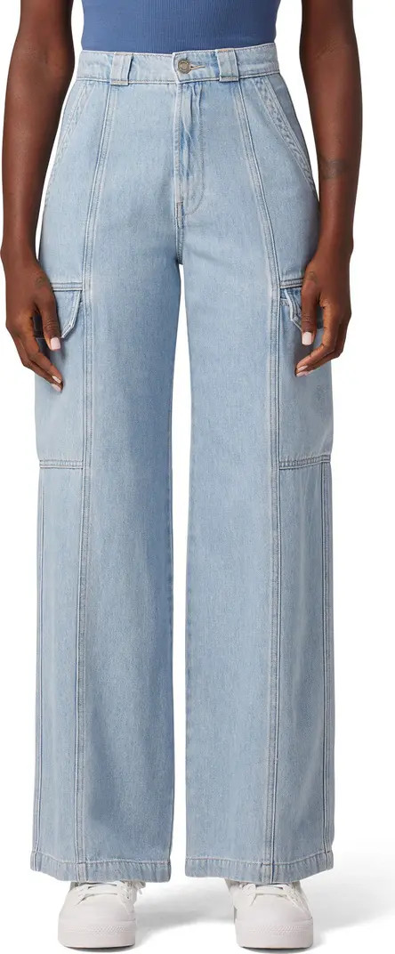High Waist Wide Leg Cargo Jeans | Nordstrom