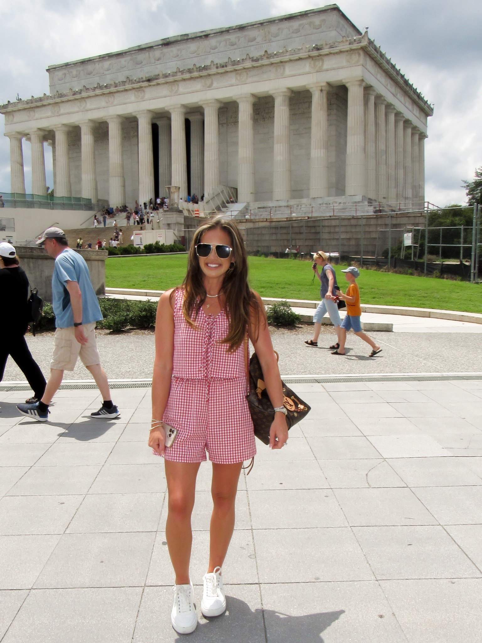 This gingham set is perfect for exploring while traveling! Wearing the medium! 

#LTKFindsUnder50 #LTKStyleTip #LTKFindsUnder100