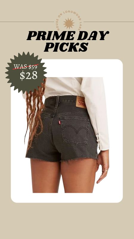 52% OFF LEVI SHORTS
I love these shorts and every time I wear them you guys ask about them. They're on major prime day sale!
I have them in the lunar black, Luxor and white wash!

#LTKxPrimeDay #LTKFind #LTKsalealert