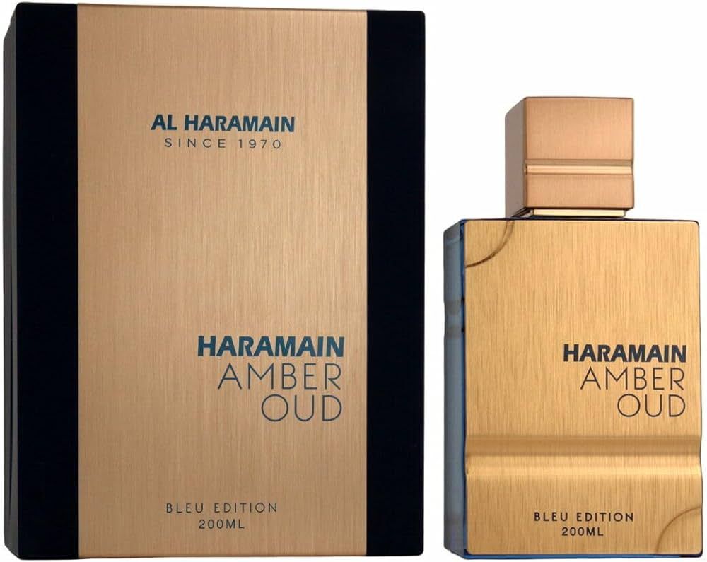 Al Haramain Amber Oud Blue Edition for Men Eau de Parfum Spray, 6.7 Ounce | Amazon (US)