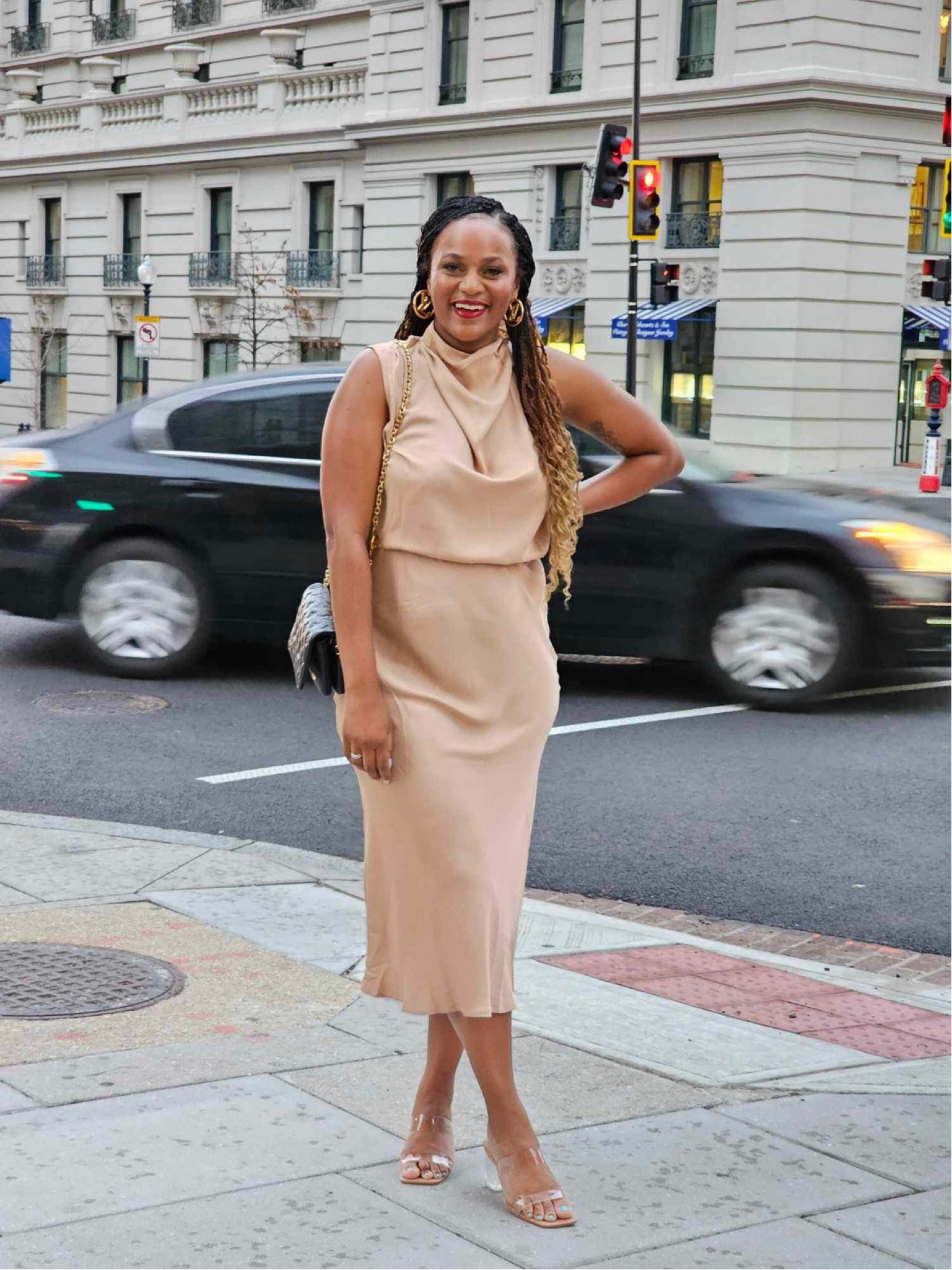 This dress is everything!! Perfect for any wedding or special occasion you have coming up! Also fits true to size, is lightweight and has a stretch to the waist! 
These heels pair with everything!


#LTKshoecrush #LTKworkwear #LTKwedding