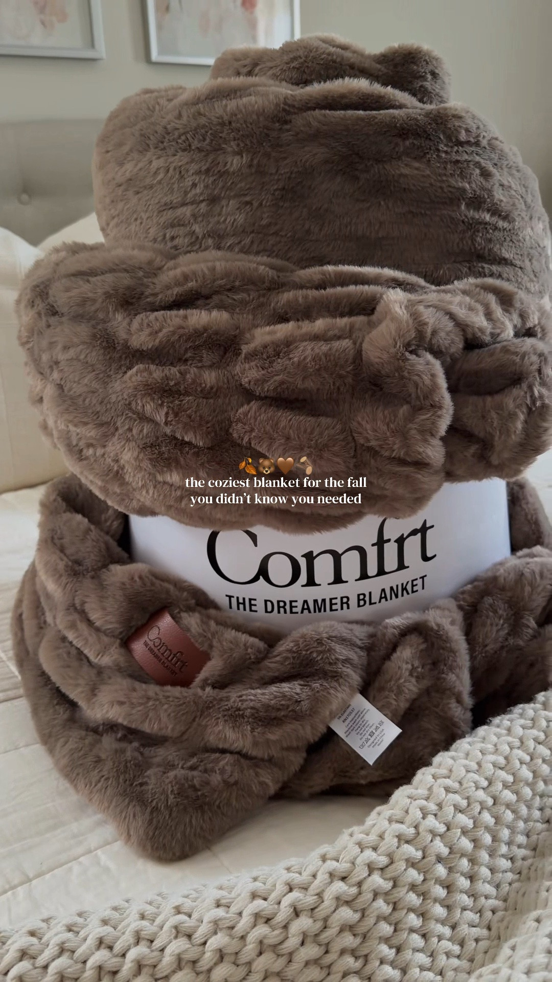 The coziest most comfortable blanket! 

Comfrt Dreamer Blanket, Comfrt blanket, oversized blanket, cozy blanket, soft blanket, luxury throw blanket, viral blanket, plush blanket, warm blanket, cozy home essentials, couch blanket, bedroom decor, home decor, fall essentials, winter essentials, self care, cozy night in, gift idea, softest blanket, oversized throw, premium blanket, comfy home, neutral home decor, relaxation essentials, cozy aesthetic

#LTKSaleAlert #LTKSeasonal #LTKHome