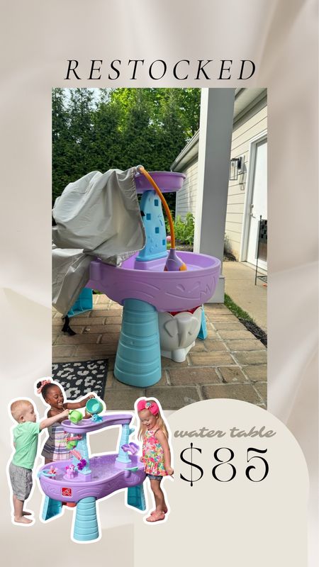 Our favorite water table is restocked! Nora and Georgia love playing with ours so much!

Walmart toys, restocked, toddler water table, outdoor toys, water toys, spring outdoor play, toddler play

#LTKfamily #LTKkids #LTKSeasonal
