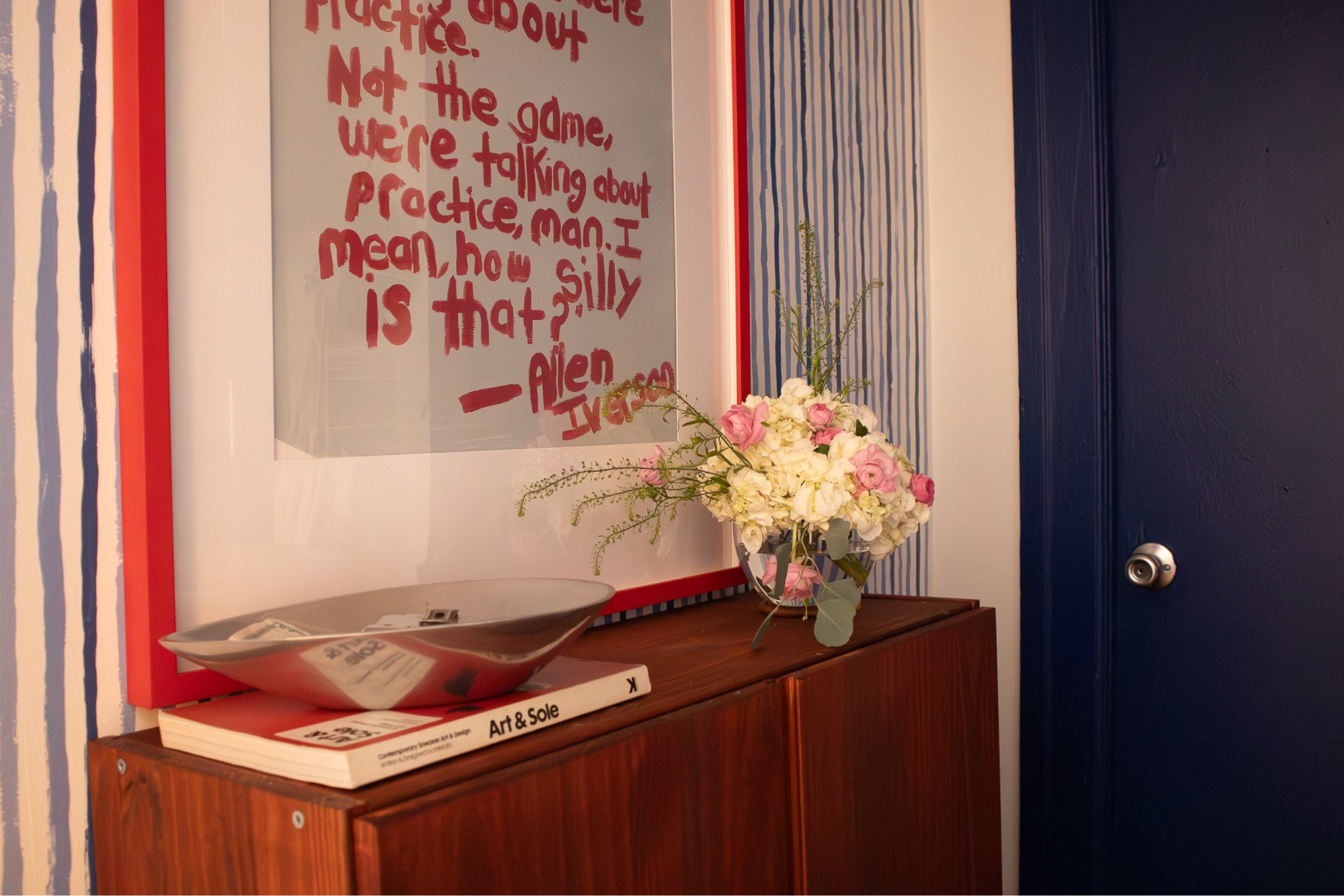 Upgraded Entryway featuring Valspar’s Color of the Year!