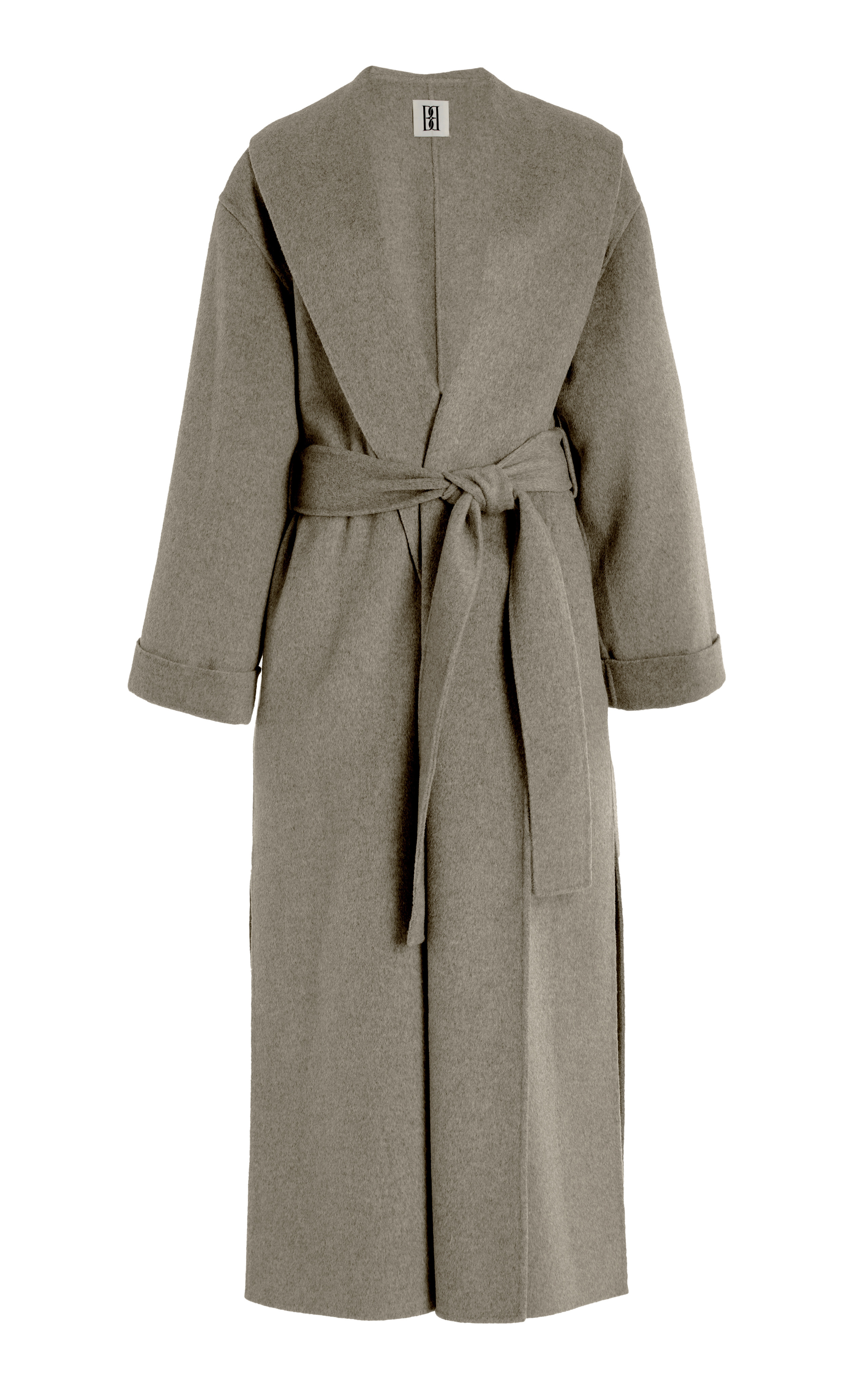 Trullem Felted Wool Wrap Trench Coat | Moda Operandi (Global)