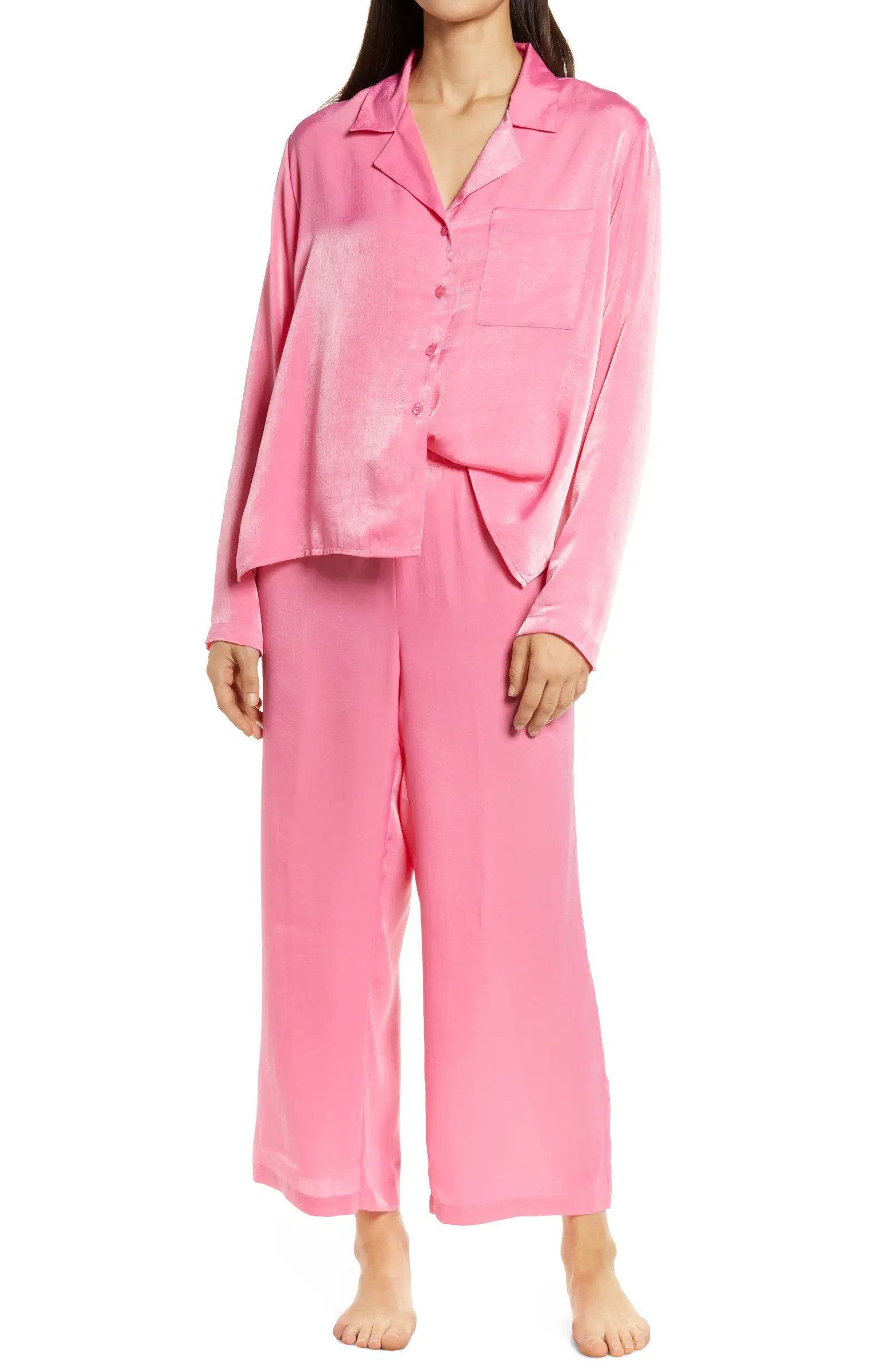 Satin Pajama Set | Nordstrom