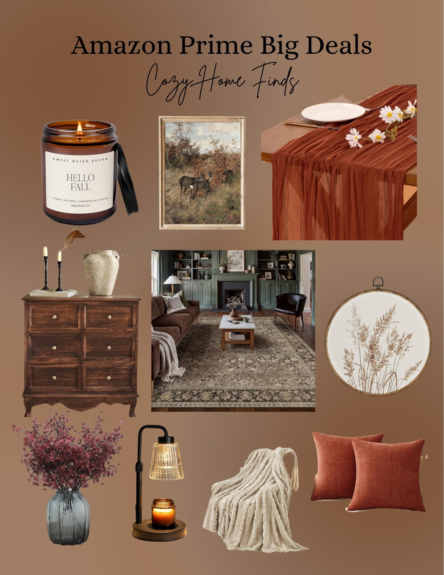Amazon Prime Big Deal Days
All the best deals on cozy home finds that feel like Fall! 🍂🕯️ 

Amazon Home, Prime Deals, Cozy Finds, Home Decor, Fall Home, Amazon Fall, Fall Decorr

#LTKHome #LTKFindsUnder50 #LTKSeasonal