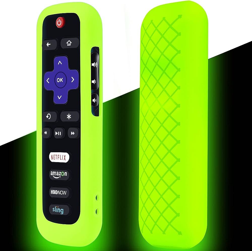 Remote Case for Roku, Battery Cover for TCL Roku Smart TV Steaming Stick Remote, Roku TV Remote C... | Amazon (US)