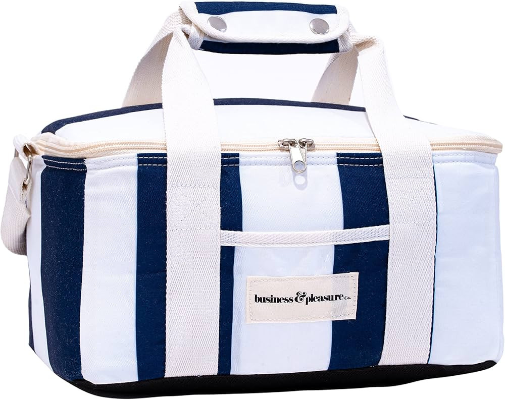 Business & Pleasure Co. Holiday Cooler Bag - Perfect for Beach Days & Picnics - Keeps Food Fresh ... | Amazon (US)