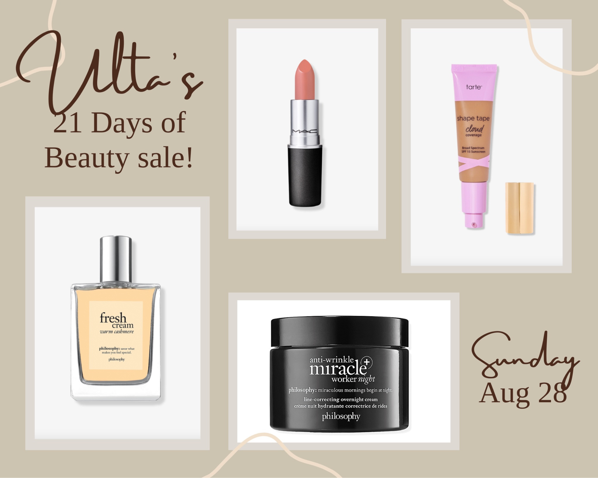 Todays picks from Ulta’s 21 days of beauty sale!

#LTKbeauty