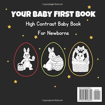 My First Easter! High Contrast Baby Book - 0-12 Months - White Easter pictures: 32+ Cute Black & ... | Amazon (US)