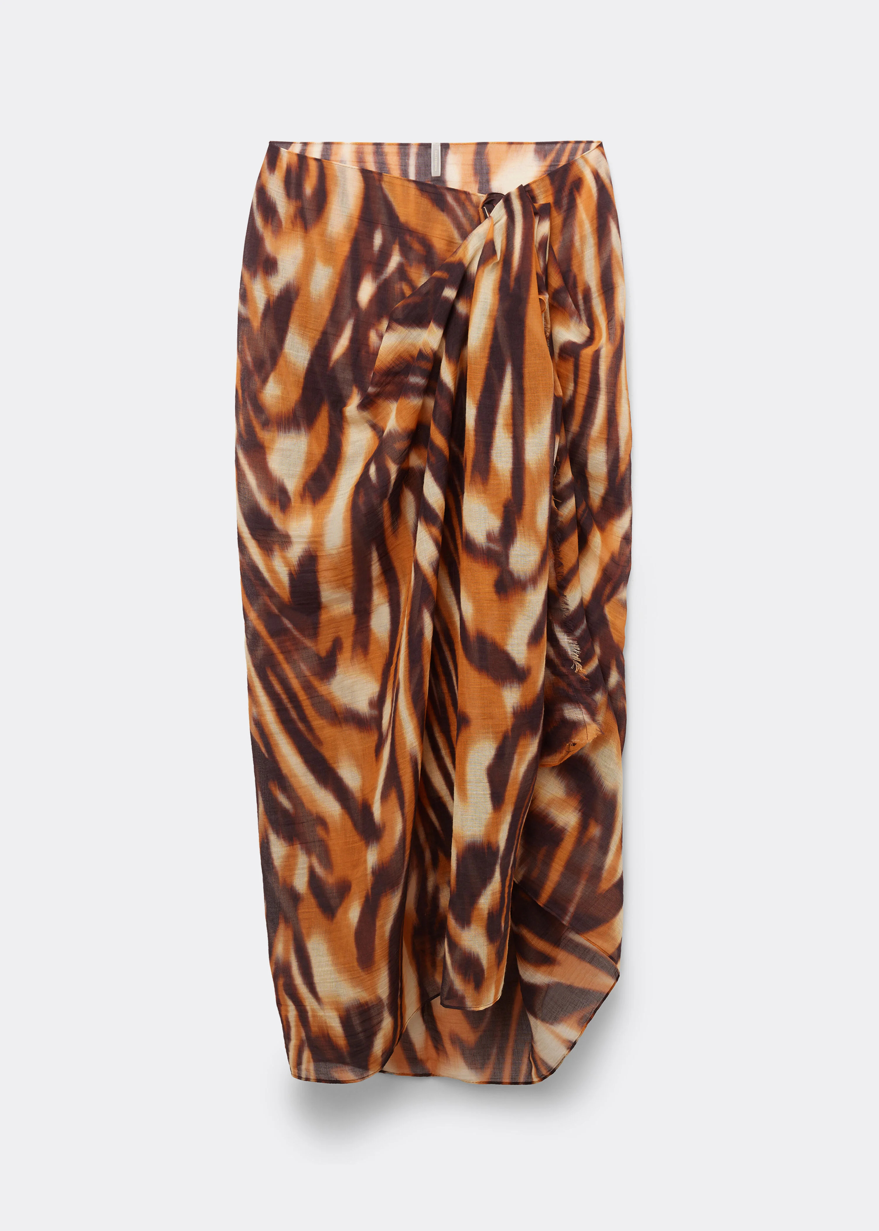 Long Animal Print Sarong | Calzedonia US