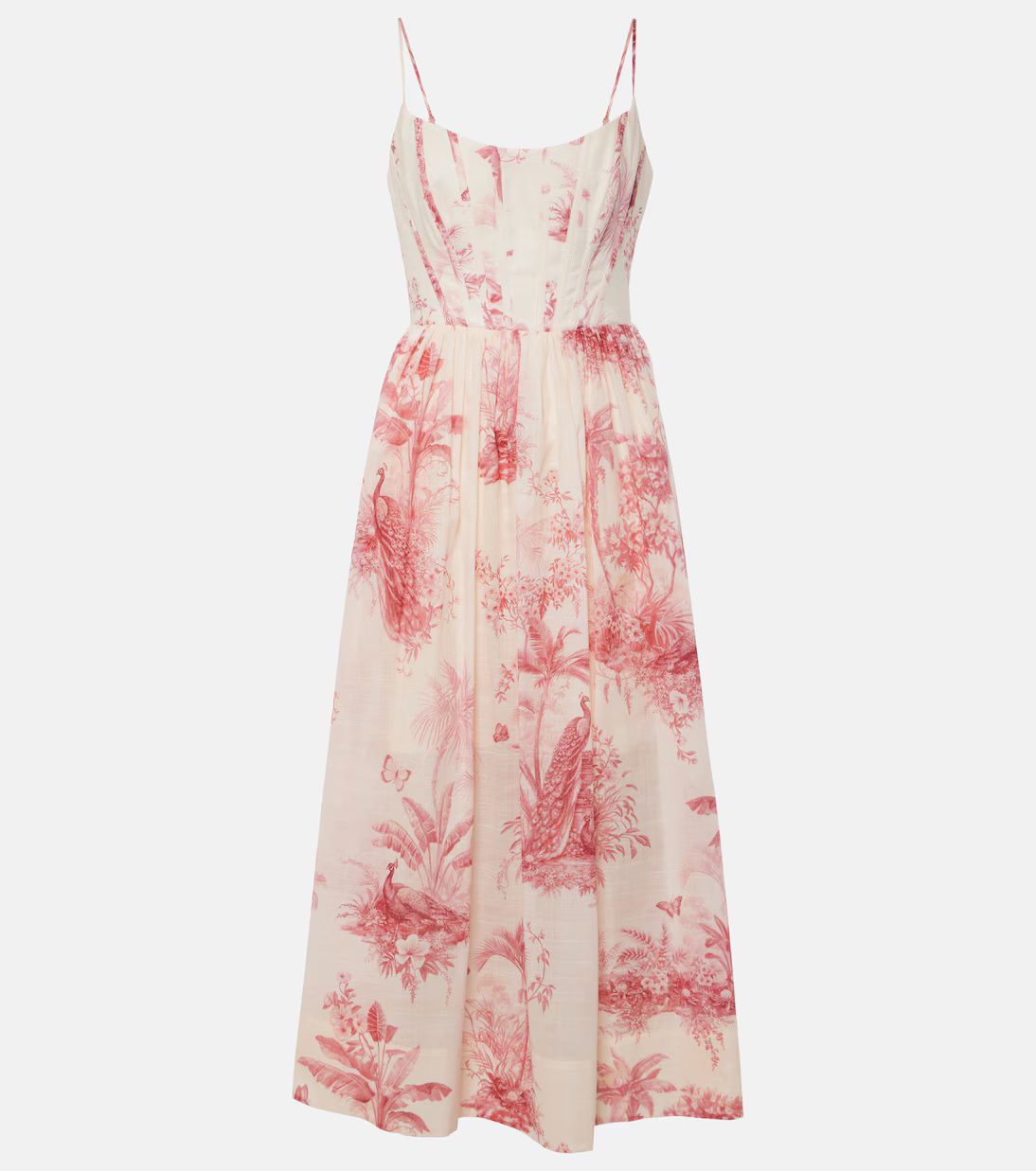 Waverly floral cotton bustier dress | Mytheresa (US/CA)