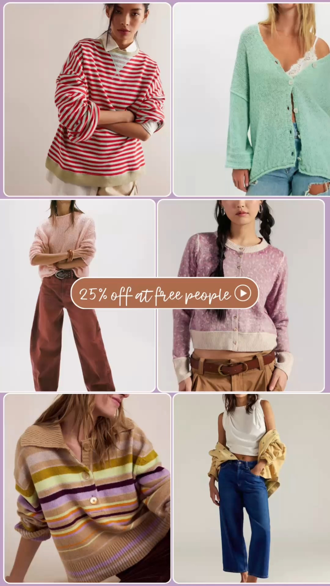 25% off free people favs!! 

#LTKSeasonal #LTKSaleAlert