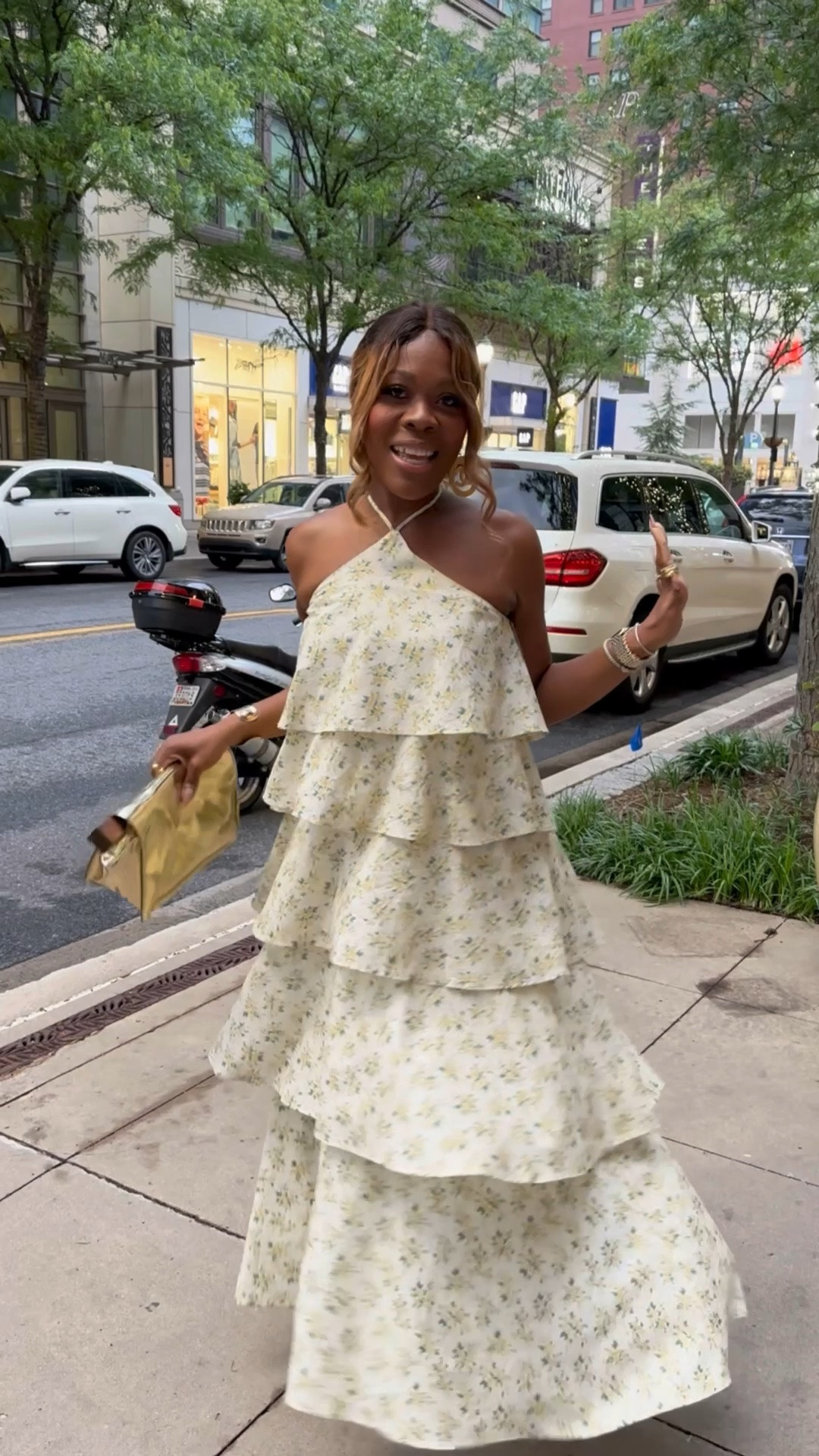 A quick Mother’s Day OOTD 💃🏾 
I love about everything about this dress ! It’s so chic and it was perfect for the occasion.

#LTKMothersDay #LTKootd #LTKMidsize
