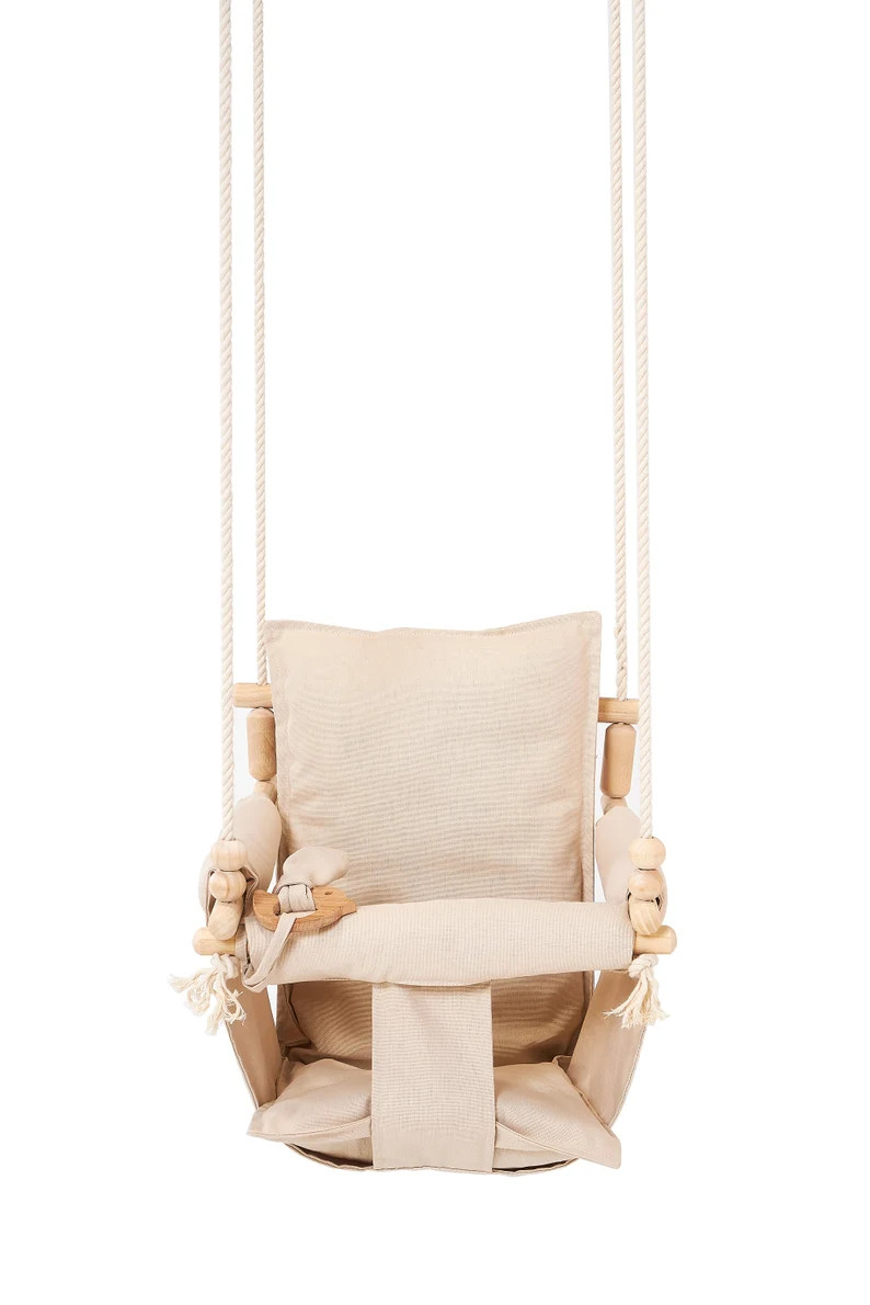 100% Cotton Water Repellent Fabric/Express Shipping/Baby Swing/Toddler Swing/Indoor Swing/First B... | Etsy (US)