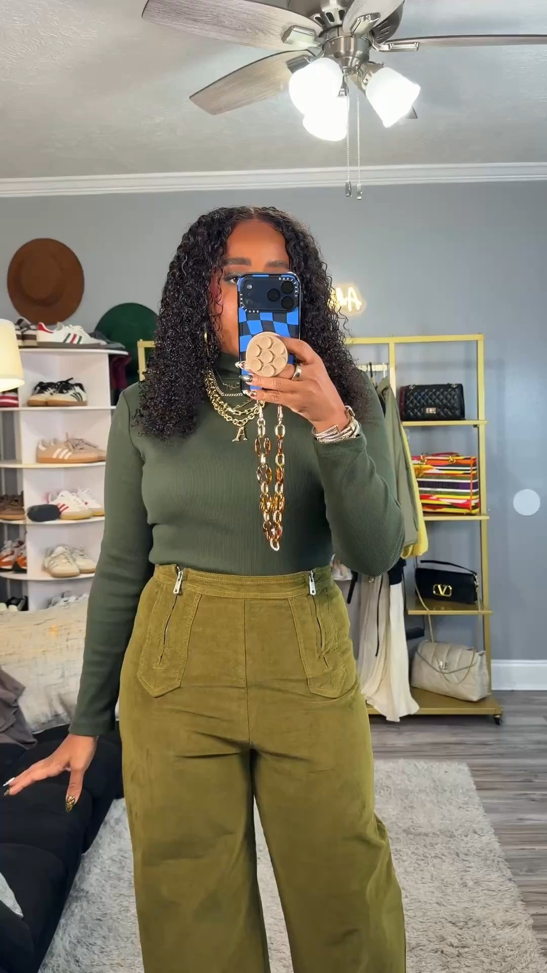 Three vibes. One store. Macy’s understood the assignment 👏🏽

🤍 Corporate chic – Structured blazer + wide leg trousers for that boardroom baddie energy. Perfect for work meetings, networking events, or when you just want to look expensive.

🖤 Street luxe – Matching set + fresh sneakers. Comfy but still put together. Perfect for errands, travel days, brunch, or content days on the go.

💚 Monochromatic magic – Head-to-toe olive with gold accents. Elevated, slimming, effortless. Date night, dinner, church, or a polished everyday slay.

Which look are you claiming today? 👀

#LTKStyle #LTKFinds #MacysFinds #WomenOver40Style #FashionOver40 #ElevatedStyle #CorporateChic #StreetStyleWomen #MonochromeLook #MomStyle #ConfidentStyle