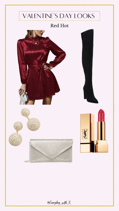Red Hot Valentines Day look