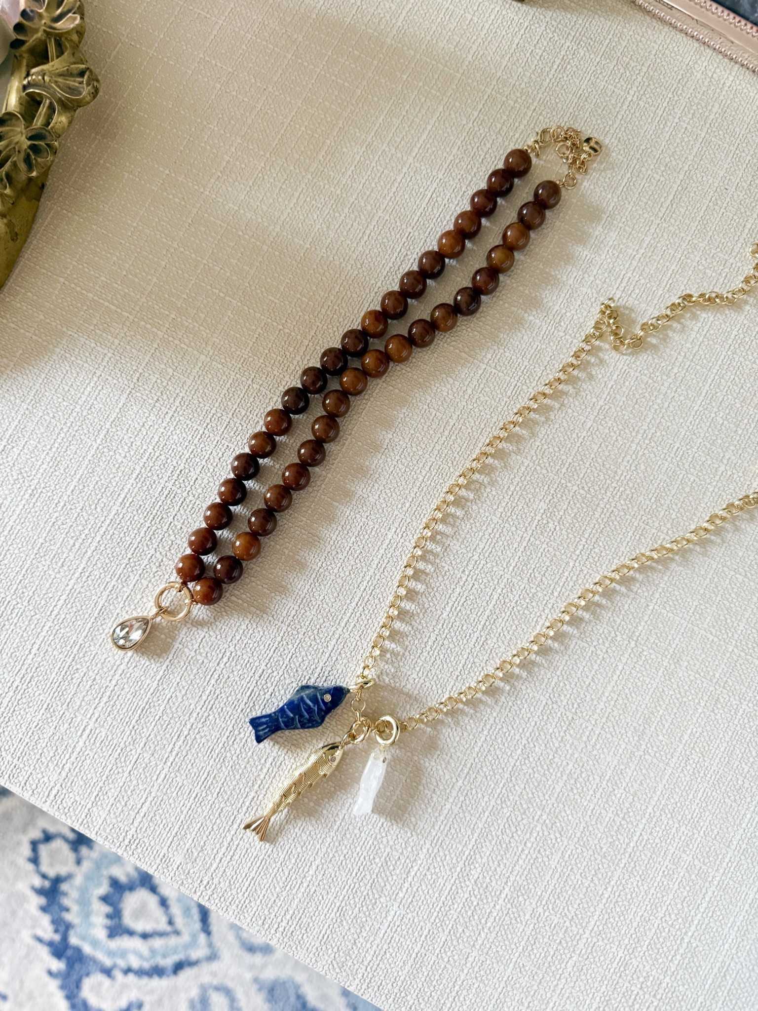 Absolutely in love with these necklaces from Baublebar!! Both so cool, you can add charms to the brown one via the c clasp!!!

#LTKootd #LTKdayinmylife #LTKselfcare