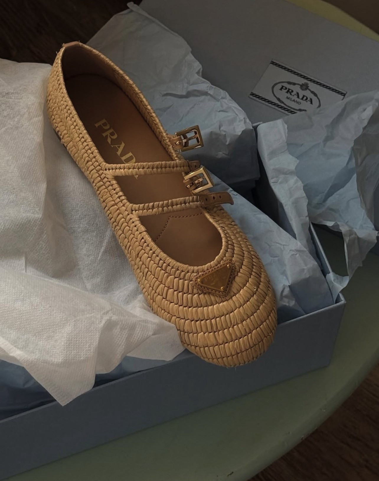 Prada Crochet Ballerina Flats 

#pinterestoutfits 
#prada #designershoes #luxury 

#LTKShoeCrush