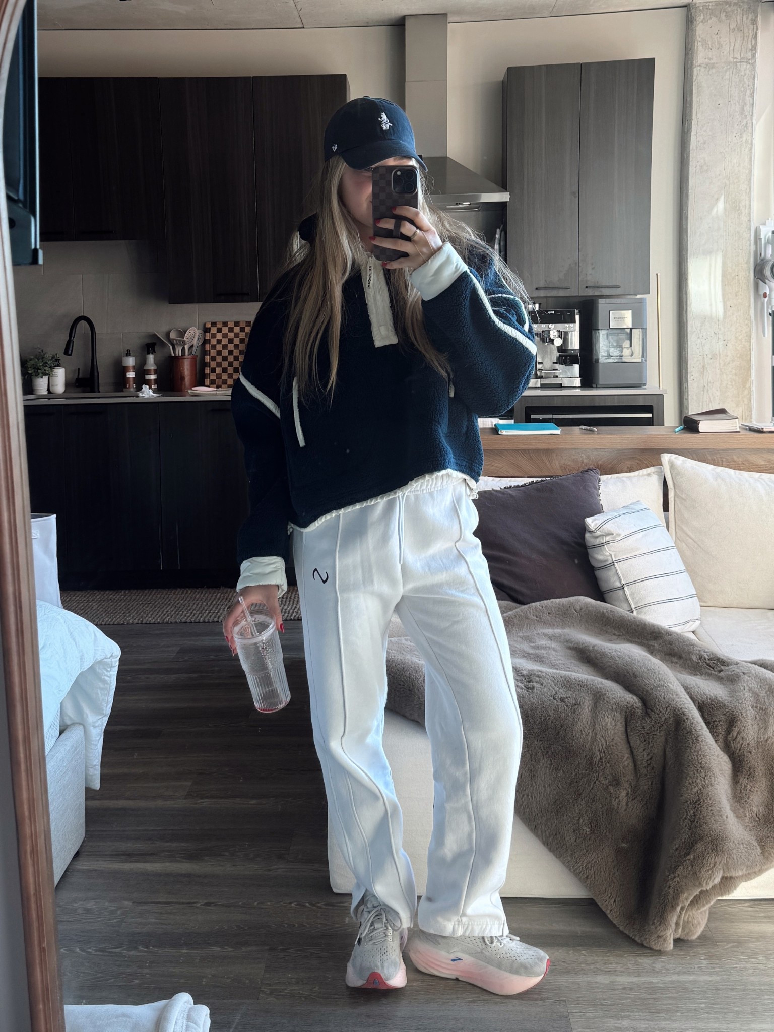 FP movement fleece | for reference: 5’6 130lb ordered a size medium for an oversized fit 

#LTKmorningroutine #LTKCyberWeek #LTKGiftGuide