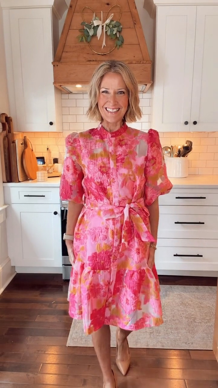 Romantic, feminine, and perfect for any spring moment 💕 Such a let perfect dress for Easter, showers, or any special day.  Wearing an XS

#LTKootd #LTKgrwm #LTKPetite