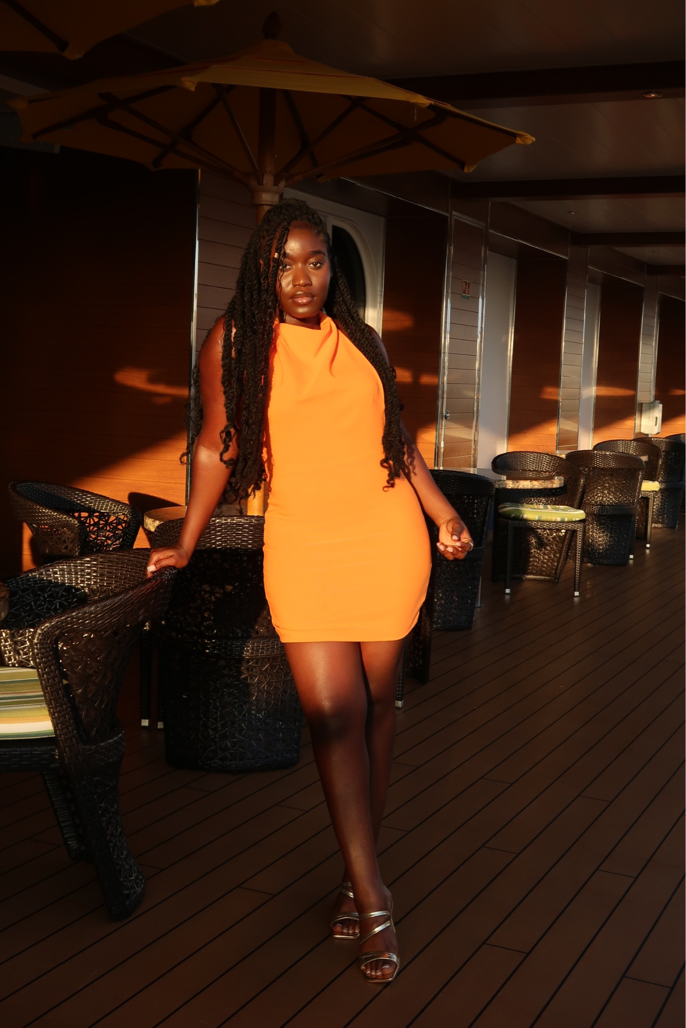 Orange and Darkskin, A match made in heaven 🫶🏾