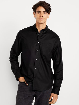 Classic Fit Everyday Poplin Shirt | Old Navy (US)