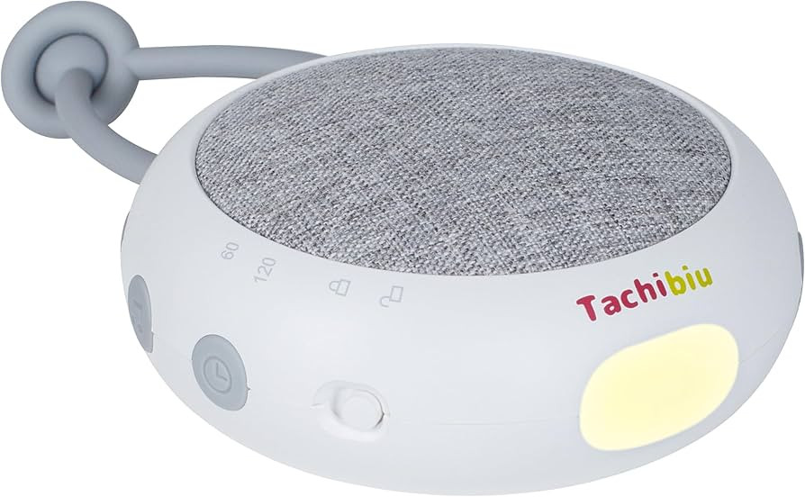 Tachibiu Portable White Noise Machine for Baby with Night Light - Wireless Sleep Sound Machine wi... | Amazon (US)