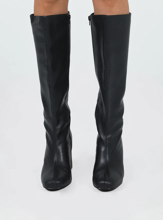 Teala Boots Black | Princess Polly US