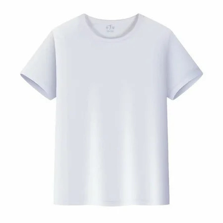 Boys Shirts Kids Short Sleeve Solid Color Crew Neck T Shirts Boys Tops White 9 Years-10 Years | Walmart (US)