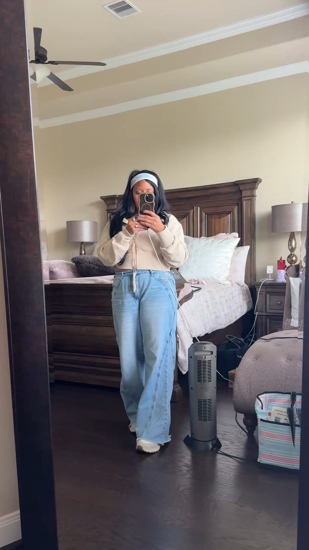 Ticktock shop for the hoodie, jeans from wild oak and Versace socks and scarf 


#LTKPetite #LTKdayinmylife #LTKOver40