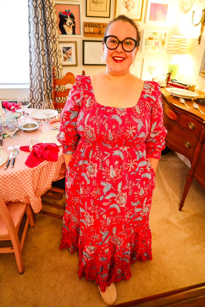 This darling Vineyard Vines dress is on sale right now! 

It's a great dress to work through the winter. 

I wore it for a Saturday evening dinner party I hosted, and felt so comfortable in it! 

 #LTKSeasonal #LTKMidsize #LTKPlusSize