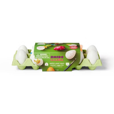 Easter Craft 12pk Egg Painting Kit- Mondo Llama™ | Target