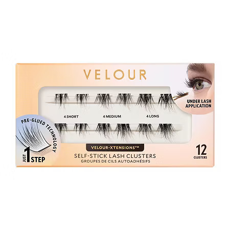 Velour Lashes Self-Stick Lash - Spiky Chic, One Size, Multiple Colors | JCPenney